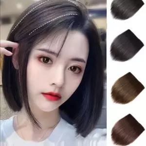 부분가발 헤어 셀프 여자 가발 뒤통수 인모 머리 파마 패드 정수리 볼륨 부분 피스