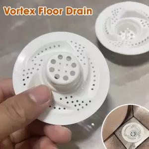새로운 가정용 소용돌이 바닥 배수구 필터 머리카락 수집기 메쉬 디자인 막힘 방지 욕실 청소 도구
