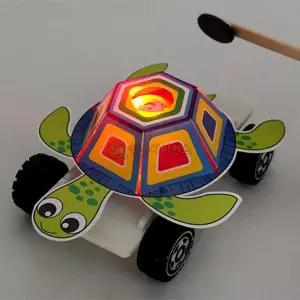 마그네틱 거북이 자동차 만들기 1인용 과학상자 놀이키트 자석실험교구 수업준비물