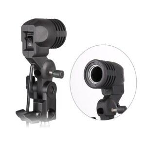 1 8m 케이블 코드 전구 스탠드 E27 사진 소켓 홀더 우산 AC 마운트 램프