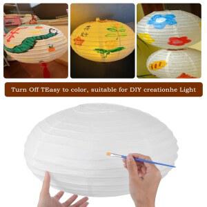 종이 램프 웨딩 벽 Sconces 중국어 갓 매달려 공 파티 Sconce 전등 장식