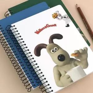 [문구/오피스] 월레스와그로밋 하드커버 유선 연습장 2P 큰링 노트