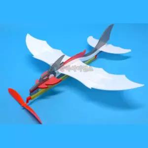 과학수업수업 LED 우드락 고무동력기 1인용 실험 교육준비물 공기로켓 만들기 아빠표