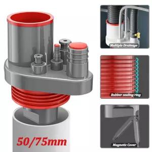 세탁기 바닥 배수 씰링 주방 파이프 배수관 커넥터 식기 세척기 정수기 물 분리기 어댑터