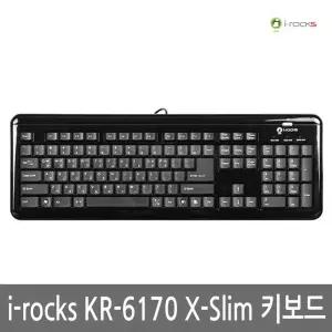 키보드 아이락스 i-rocks X-Slim 블랙 KR-6170