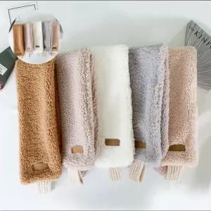 겨울 양털 목도리 한파 커플 선물 머플러 여성 울