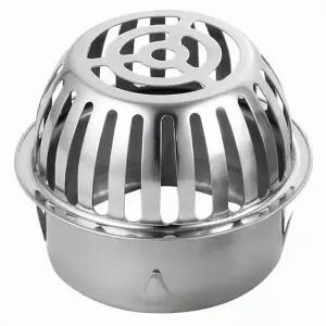 스테인리스강 싱크대 막힘 방지 거터 가드 여과기 이물질 피팅 지붕 배수관 배수 필터 나뭇잎 LBS