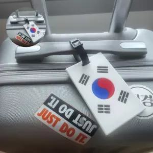 TC 태극기 국뽕 가방 골프백 네임태그 캐리어 여행용