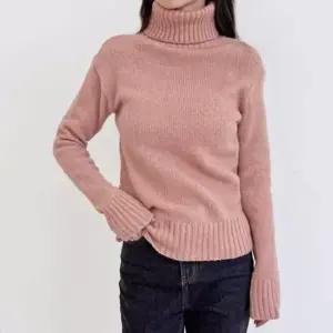 [옷은날개] 앙고라니트 라운드니트 여자 롱니트 보온효과 목폴라 터틀넥 카라니트