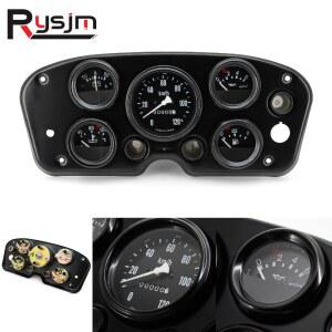 계기판 수온 게이지, 볼트 게이지 속도계, 연료 계량기, 계량기 , 5 in 1 키트