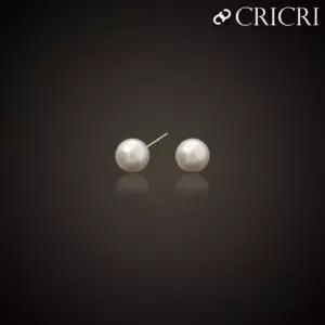 스와로브스키 크리스탈 진주 제작 귀걸이 14K 6mm