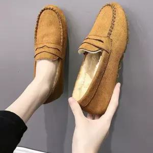 모아 털안감로퍼 OS0142 털로퍼 퍼안감로퍼 털단화 털신발