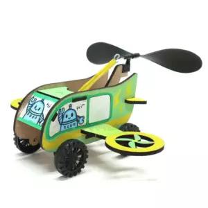 고무동력 프로펠러 택시 일반형 1인용 방과후학습 과학의날 준비물 만들기재료 실습