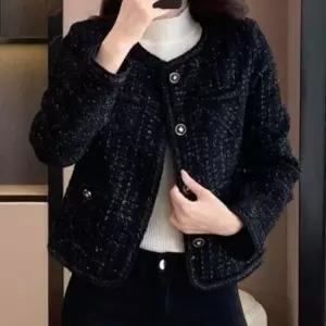 [SBD] 하객룩 트위드자켓 페미닌 라운드넥 여성 숏자켓