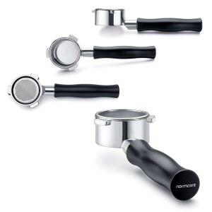 [미국배송] 노름코어 54MM 바텀리스 포터필터 네이키드 포터필터 브레빌 세이지 바리스타 익스프레스 머신에 적합 18G 필터 바구니 포함