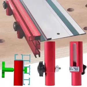 19mm/20mm 데스크탑 개 구멍에 대 한 2Pcs 알루미늄 울타리 브래킷 목공 작업대 DIY 직각 지원 연결 테이블