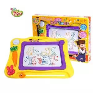 유아동장난감 콩순이 노래하는 칼라보드 자석그림판 그리기 1P