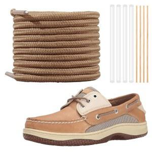 [미국배송] 스페리 보트용 NDTEZUGT 폴리에스터 신발끈 5/32(4MM) 원형 바늘 교체 키트 포함 끈 묶기