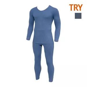 [트라이][트라이] 남성 나노 노빌리티 날염 상하의 J12