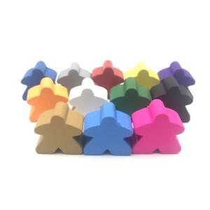 40 조각 나무 전당포/체스 표준 크기 16mm 보드 게임 악세서리