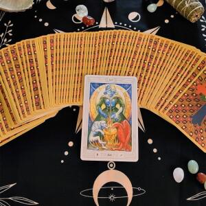 14.8x9.5cm 초대형 토스 카드 3 마술사 오라클 덱 미국판 타로 게임 선물 상자 파티 또는 수집가용