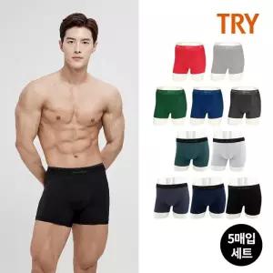 [트라이]트라이 남성 레이온/면스판 데일리 드로즈 5매