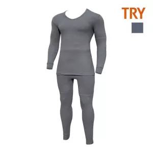 [트라이][트라이] 남성 뉴 한방 보온 덧댐 상하의 J83