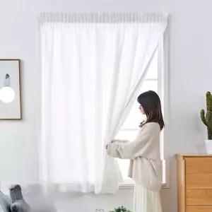 나비 주름 무타공 감성 100X150 120X150 커튼