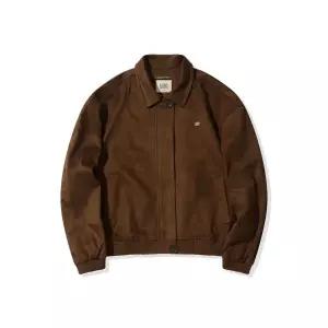 코드그라피 CGP (우먼) FAUX 스웨이드 블루종 자켓_브라운 CBEFWJK011BR 355018