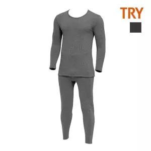 [트라이][트라이] 남성 방한 기모 상하의 J71