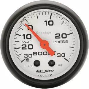 자동 미터 5703 팬텀 기계식 부스트/진공 게이지 2.3125인치.