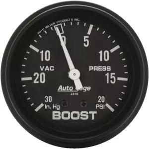 자동 미터 2310 변속기 부스트-백/압력 게이지 2.625인치