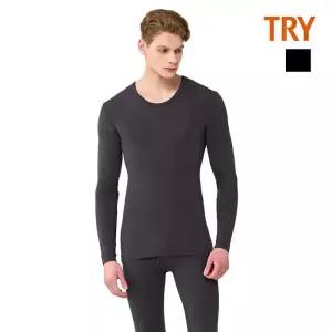 [트라이][트라이] 남성 히트업 플러스 긴팔 상하의 J31