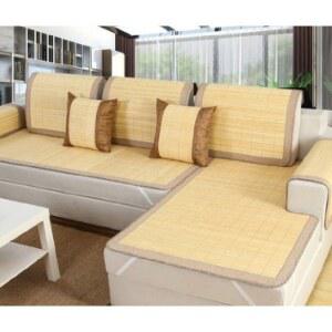 여름용 대나무 돗자리 가죽 대석 대나무방석 침대 대나무석 시트 마작자리 내추럴 원목