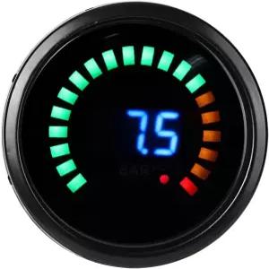 2인치 진공 게이지 미터 LED 스케일 디지털 디스플레이 자동차용 12V 범용 키트 세트