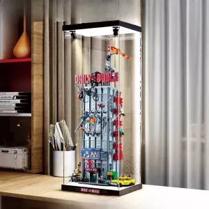 아크릴케이스 투명 장식장 LED 라이트400x350x850mm