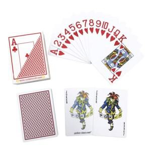 프리미엄 플라스틱 포커 카드 텍사스 놀이 표준 봉인 된 데크 Magic 방수 큰 숫자 선물 컬렉션