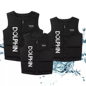 물놀이용품 국내제작 돌핀 네오프렌 경량 구명조끼 성인 낚시