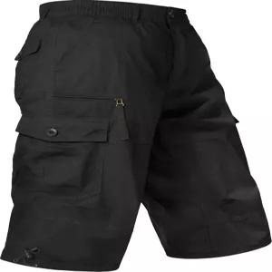 맥콤센 남성 카고 반바지 롱 카프리 엘라스틱 무릎 아래 3/4 코튼 캐주얼 여름 포켓 포함