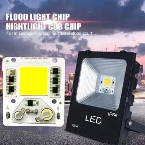 50W COB 광원 스마트 IC 필요 220V 빛 없음 LED 전구 AC 조명 홍수 DIY 드라이버 칩 스포트라이트 램프 야외