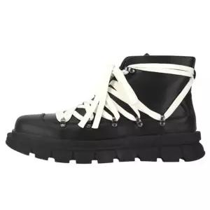 전투화 남자키높이워커 충격흡수 로우 빈티지가죽 SNB024