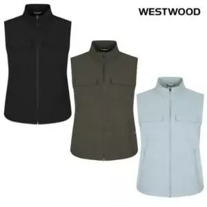 [웨스트우드]우븐 포켓 방풍 베스트(WP1WCVT608)