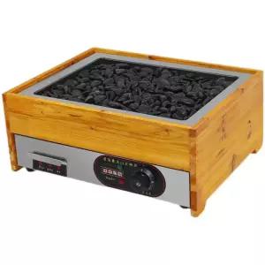 구운 소시지 그릴 굽는 플레이트 전기 간식 업소용