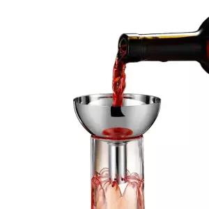 스텐 스테인레스 필터 주류 위스키 깔때기 데칸터 디켄터 와인 버킷