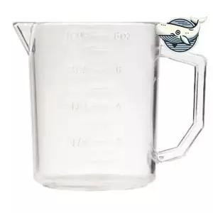 [하프클럽/브이와이]계량 및 조리컵 밀봉 뚜껑형 유리 계량기