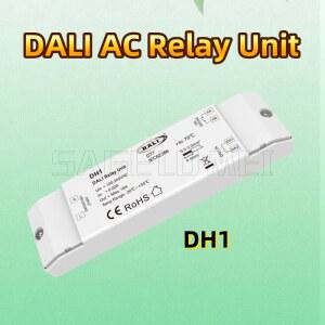DH1 Skydance 100 240VAC 1CH 10A 건식 출력 릴레이 스위치 조명용 AC 채널 2 1 LED 조광기 DALI 장치 접촉