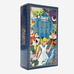 이상한 나라의 앨리스 타로 덱 카드 예언 운명 점술 가족 파티 게임 초보자