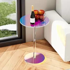 아크릴 테이블 투명 사이드 협탁 사이드테이블 컬러