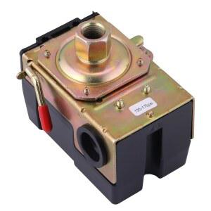 [미국배송] 에어 컴프레서용 컴프레서 압력 스위치 175 PSI 단일 포트 135-175 헤비 듀티 1/4 NPT 135 펌프