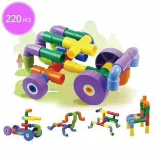 블록 쌓기 파이프 조립 완구 장난감 어린이집 교구